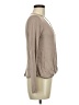 Blue Blush Tan Long Sleeve Top Size M - photo 4
