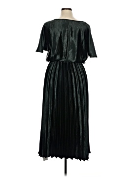 strapless open back dress Temperament Plus Size Pleated Dress main image 0