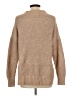 Maurices 100% Polyester Tan Turtleneck Sweater Size L - photo 2