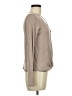 Blue Blush Tan Long Sleeve Top Size M - photo 4