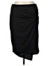 Kate Kasin Solid Black Casual Skirt Size L - photo 1