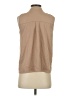 Shein 100% Polyester Tan Sleeveless Blouse Size 4 - photo 2
