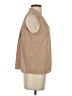 Shein 100% Polyester Tan Sleeveless Blouse Size 4 - photo 4