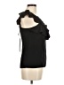 Club Monaco 100% Silk Black Blouse Size M - photo 4