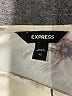 Express 100% Polyester Tan Short Sleeve Blouse Size XS - photo 7