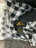 Lee Houndstooth Black Sleeveless Button-Down Shirt Size M - photo 9