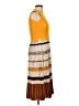 Dalia Macphee Orange Casual Dress Size L - photo 4