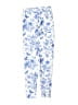Terez Floral Blue Casual Pants Size 10 - 12 - photo 2