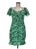 Shein 100% Polyester Green Casual Dress Size M - photo 1