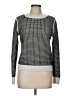 Banana Republic Houndstooth Silver Pullover Sweater Size M - photo 1