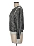 Banana Republic Houndstooth Silver Pullover Sweater Size M - photo 5