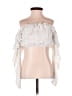 LoveShackFancy Ivory White 3/4 Sleeve Blouse Size S - photo 1