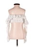 LoveShackFancy Ivory White 3/4 Sleeve Blouse Size S - photo 2