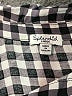 Splendid 100% Rayon Houndstooth Black Long Sleeve Button-Down Shirt Size L - photo 7