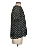French Connection 100% Polyester Black Short Sleeve Blouse Size 4 - photo 4