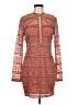 Lush Burgundy Cocktail Dress Size M - photo 1