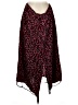 Style&Co 100% Silk Red Silk Skirt Size 13 - photo 1