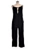 Everlane 100% Linen Solid Black Jumpsuit Size L - photo 2