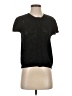 CeCe Black Short Sleeve Top Size S - photo 1