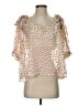 ASTR The Label Ivory Short Sleeve Blouse Size M - photo 1