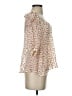 ASTR The Label Ivory Short Sleeve Blouse Size M - photo 4