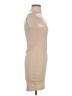 Shein Solid Tan Cocktail Dress Size 4 - photo 4
