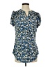 Unbranded Blue Short Sleeve Henley Size S - photo 1