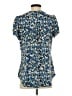 Unbranded Blue Short Sleeve Henley Size S - photo 2