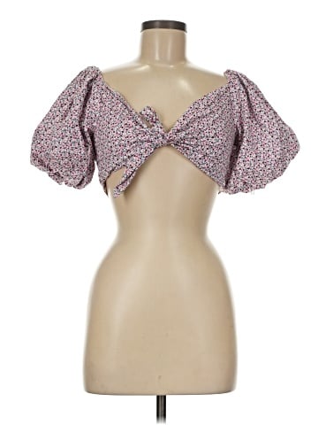 Kittenish Short Sleeve Blouse (view 1)