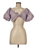 Kittenish Pink Short Sleeve Blouse Size M - photo 1