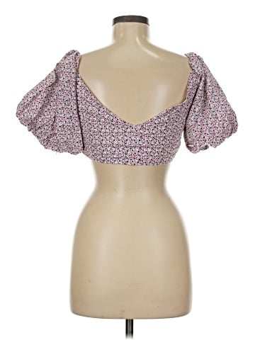 Kittenish Short Sleeve Blouse (view 2)