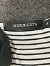 Merokeety Stripes Gray Casual Dress Size M - photo 7
