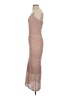 Intermix Stripes Tan Casual Dress Size P (petite) - photo 5