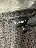 Torrid 100% Acrylic Gray Pullover Sweater Size 2X Plus (2) - photo 7