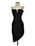 Assorted Brands Solid Black Cocktail Dress Size S - photo 1