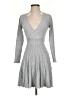 Here Comes the Sun Gray Cocktail Dress Size XS - photo 1