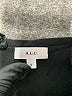 A.L.C. 100% Cotton Black Short Sleeve Turtleneck Size S - photo 7