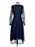 Shein Blue Cocktail Dress Size 4 - photo 2
