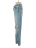 Willow & Root Hearts Blue Jeans Size 27 waist - photo 5
