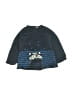 3 Pommes 100% Polyester Blue Pullover Sweater Size 3 - photo 1