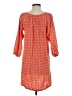 Escapada 100% Rayon Orange Casual Dress Size XS - photo 2