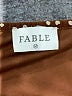 Fable 100% Polyester Animal Print Brown Casual Dress Size M - photo 7