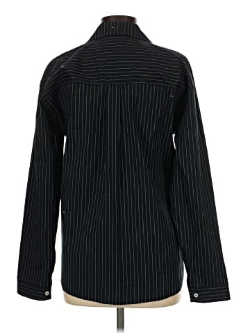 Canvas Long Sleeve Button-Down Shirt (view 2)