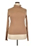 MM. LaFleur Tan Long Sleeve Turtleneck Size XXL - photo 1