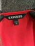 Express 100% Polyester Red 3/4 Sleeve Top Size M - photo 7