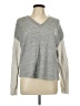 CAbi 100% Cotton Gray Pullover Sweater Size L - photo 1