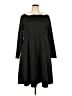 Nemidor 100% Polyester Black Casual Dress Size 24 - photo 1