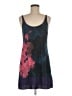 Express Graphic Blue Casual Dress Size M - photo 1