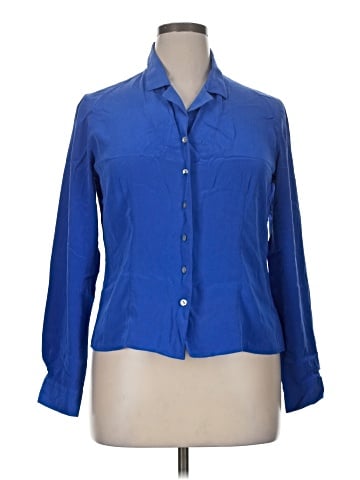 Casual Corner 3/4 Sleeve Silk Top (view 1)