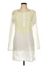 Subtle Luxury 100% Cotton Ivory Long Sleeve Blouse Size L - photo 1